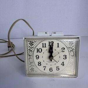 WESTCLOX Dunmar Drowse Dialite S16-C  Electric‎ Alarm Clock Tested Working